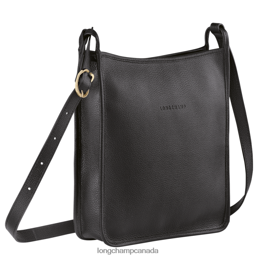 Longchamp Le Foulonne Crossbody bag Black Women Bags 2XXDPB280