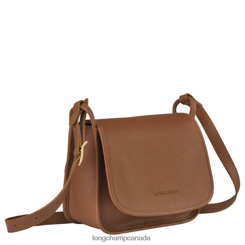 Longchamp Le Foulonne Crossbody bag Caramel Women Bags 2XXDPB270