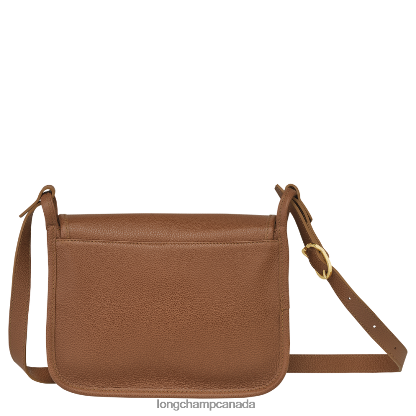 Longchamp Le Foulonne Crossbody bag Caramel Women Bags 2XXDPB270