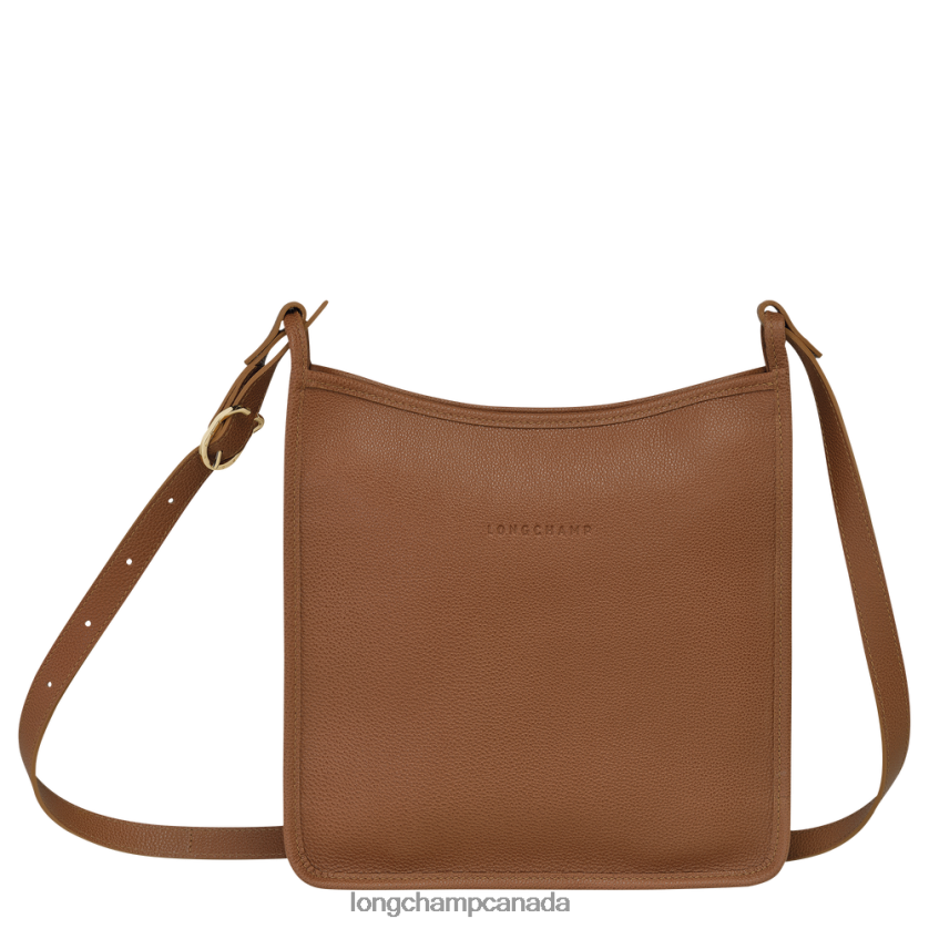 Longchamp Le Foulonne Crossbody bag Caramel Women Bags 2XXDPB281