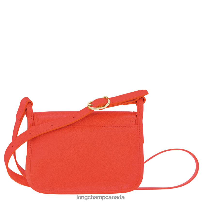 Longchamp Le Foulonne Crossbody bag Orange Women Bags 2XXDPB262