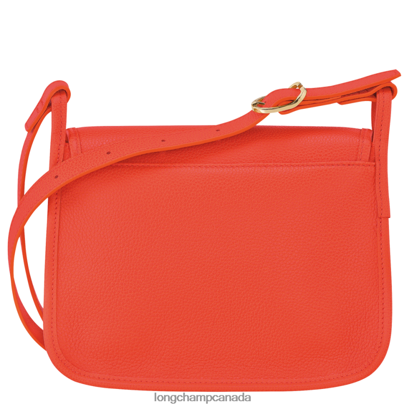 Longchamp Le Foulonne Crossbody bag Orange Women Bags 2XXDPB269