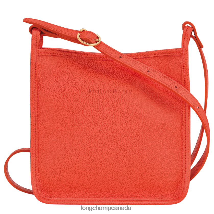 Longchamp Le Foulonne Crossbody bag Orange Women Bags 2XXDPB274