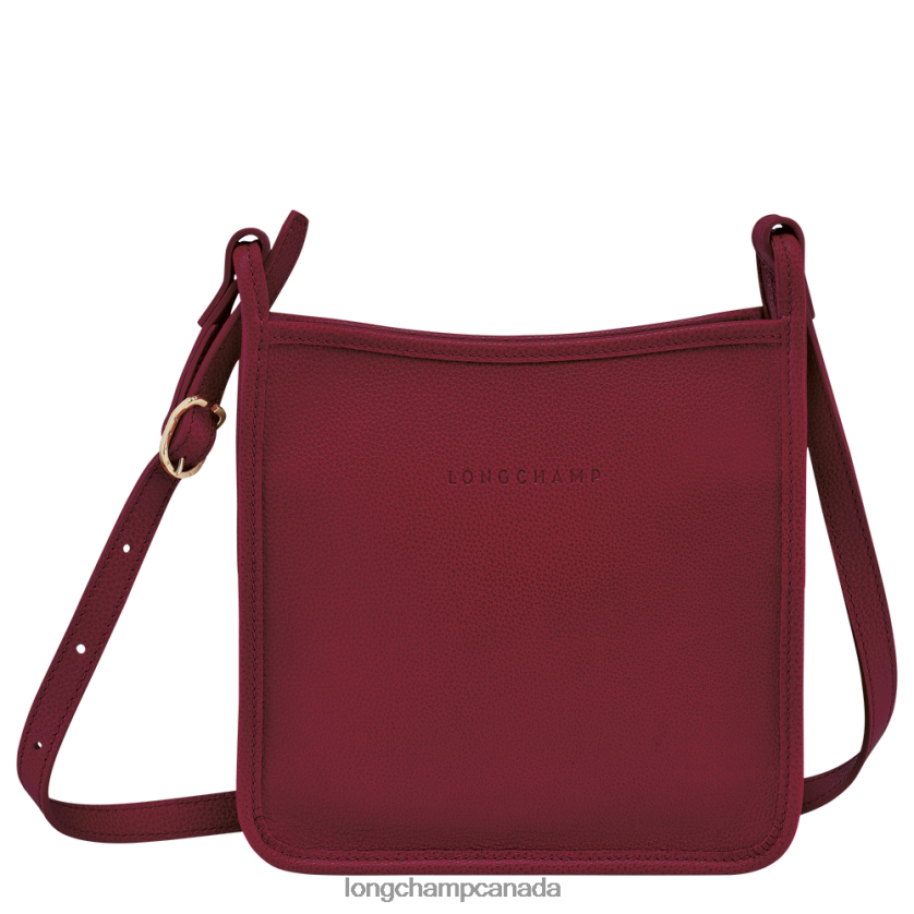 Longchamp Le Foulonne Crossbody bag Red Women Bags 2XXDPB276