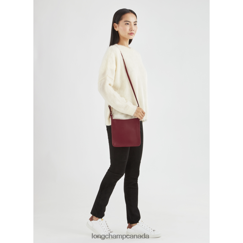 Longchamp Le Foulonne Crossbody bag Red Women Bags 2XXDPB276