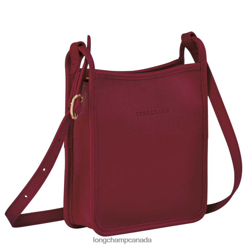 Longchamp Le Foulonne Crossbody bag Red Women Bags 2XXDPB276
