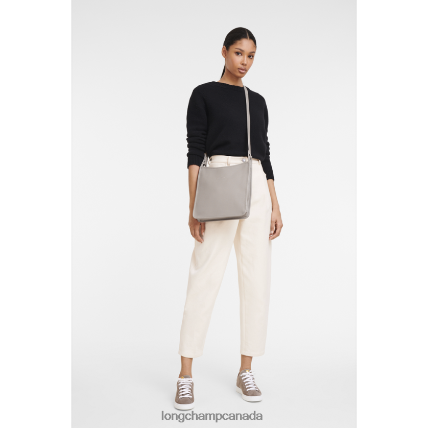 Longchamp Le Foulonne Crossbody bag Turtledove Women Bags 2XXDPB283