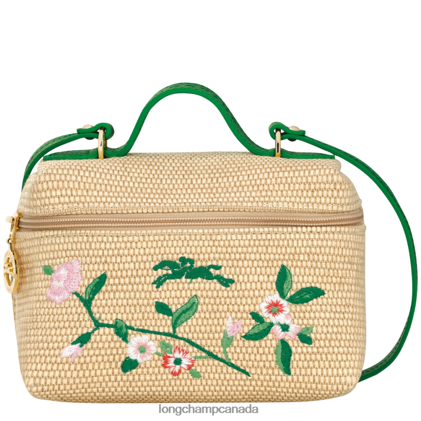 Longchamp Le Panier Pliage Vanity Green Women Bags 2XXDPB216