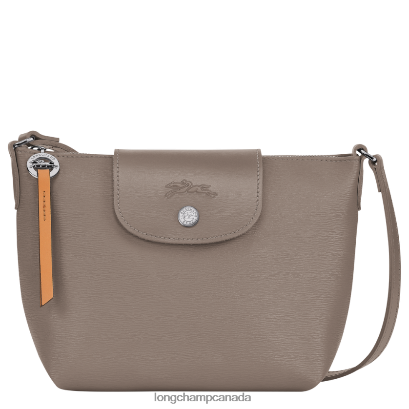 Longchamp Le Pliage City Crossbody bag Taupe Women Bags 2XXDPB224