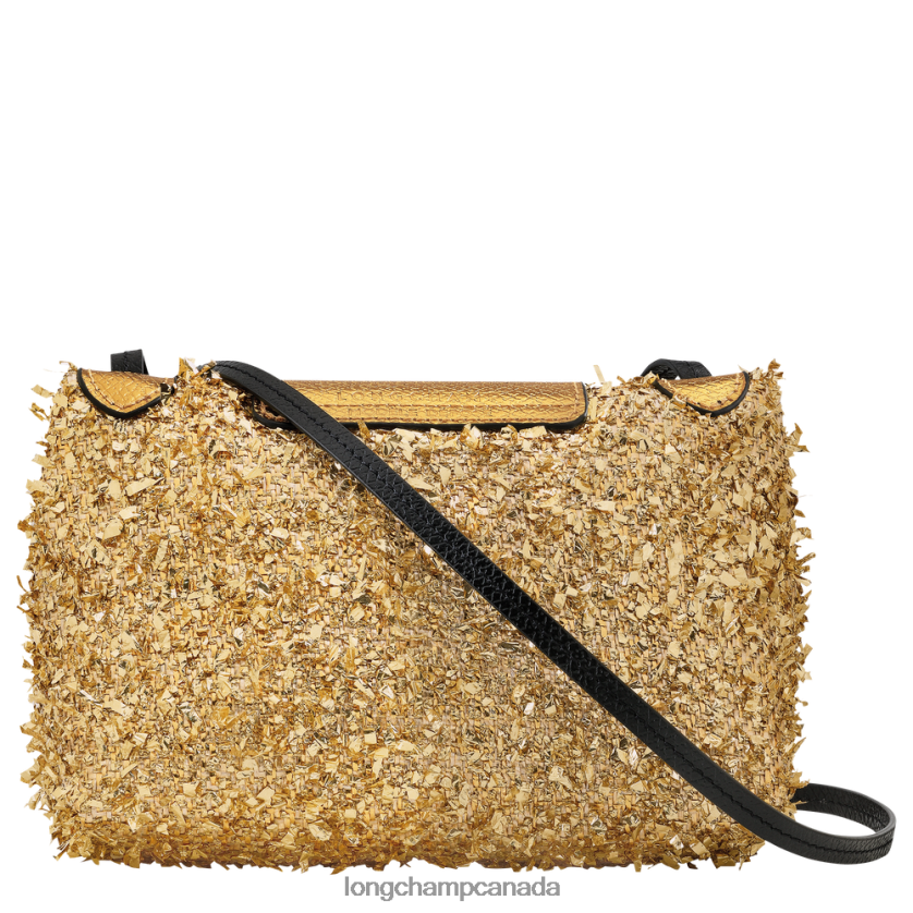 Longchamp Le Pliage Collection Crossbody bag Gold Women Bags 2XXDPB222