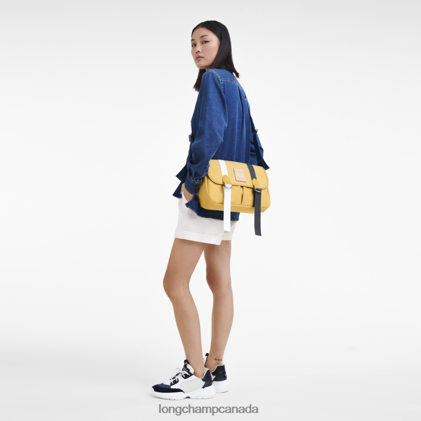 Longchamp Le Pliage Re-Play Crossbody bag Corn Women Bags 2XXDPB209