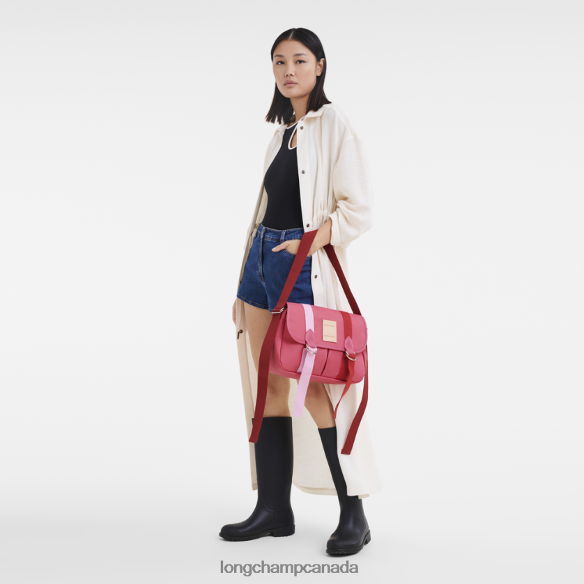 Longchamp Le Pliage Re-Play Crossbody bag Fuchsia Women Bags 2XXDPB208