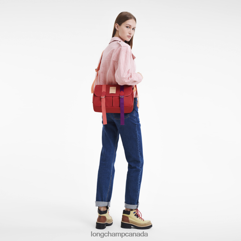 Longchamp Le Pliage Re-Play Crossbody bag Red Women Bags 2XXDPB210