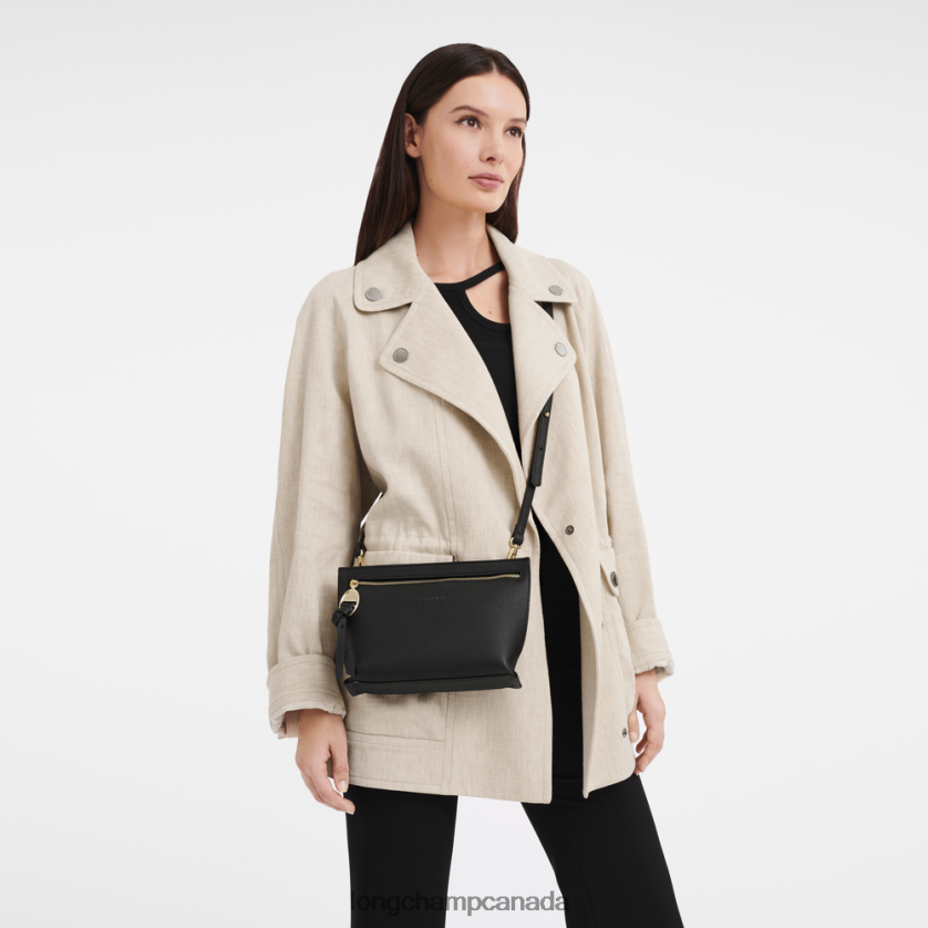 Longchamp Mailbox Crossbody bag Black Women Bags 2XXDPB306