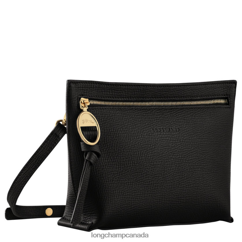 Longchamp Mailbox Crossbody bag Black Women Bags 2XXDPB306