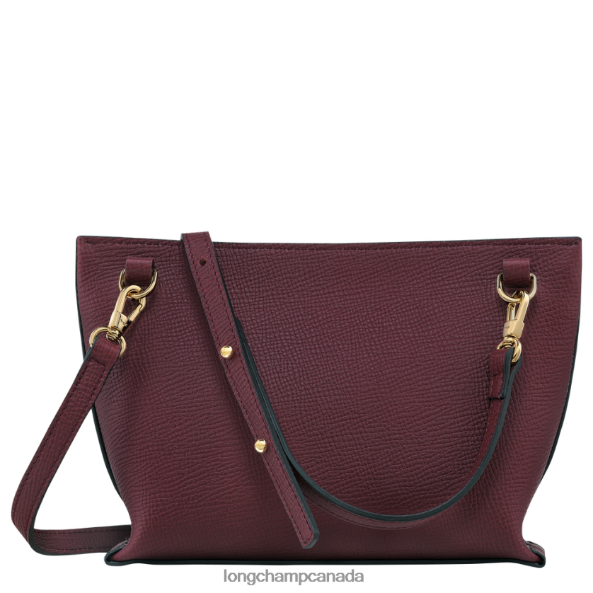 Longchamp Mailbox Crossbody bag Burgundy Women Bags 2XXDPB307