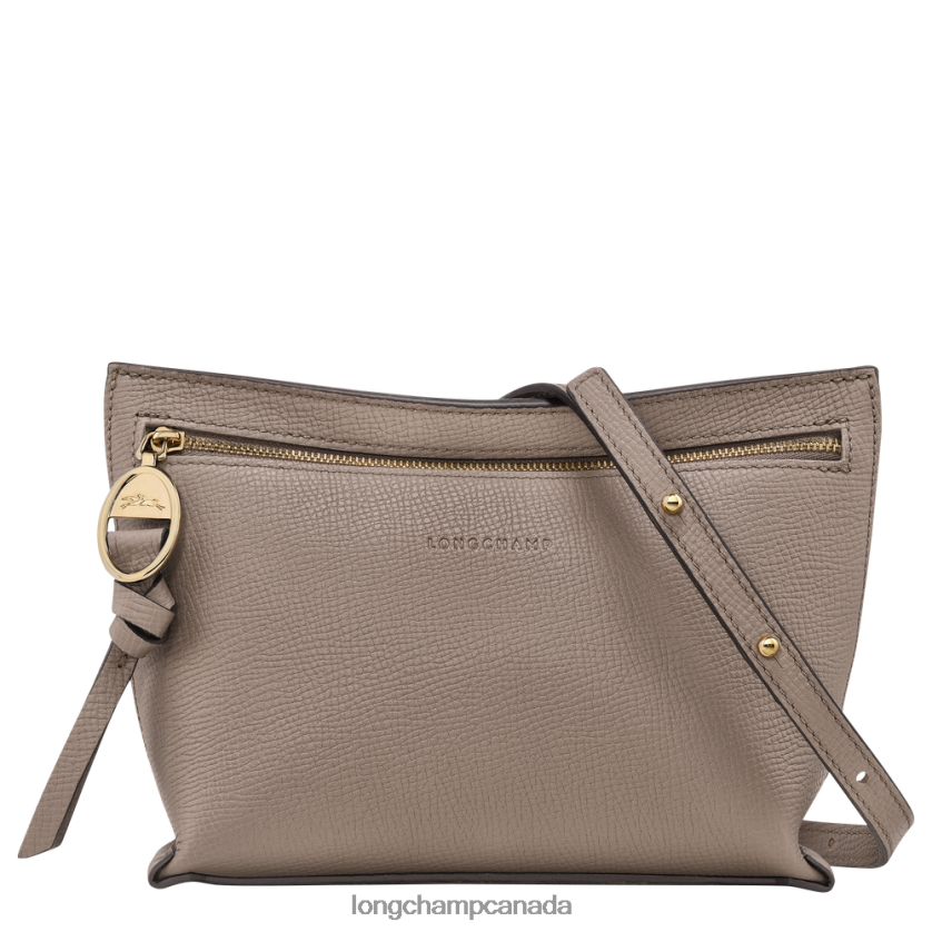 Longchamp Mailbox Crossbody bag Taupe Women Bags 2XXDPB308