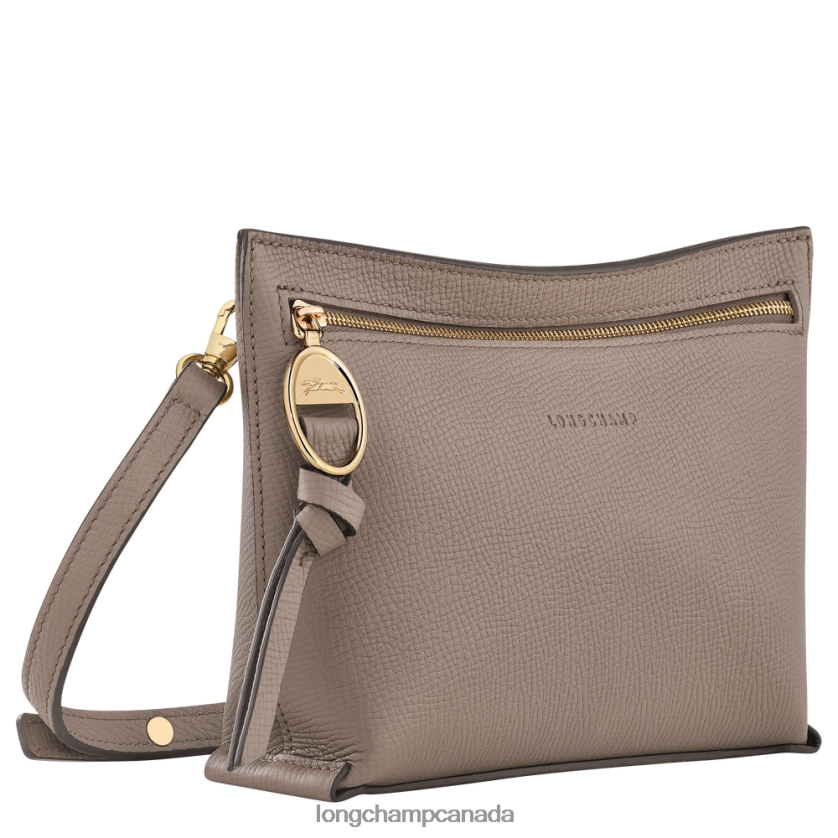 Longchamp Mailbox Crossbody bag Taupe Women Bags 2XXDPB308