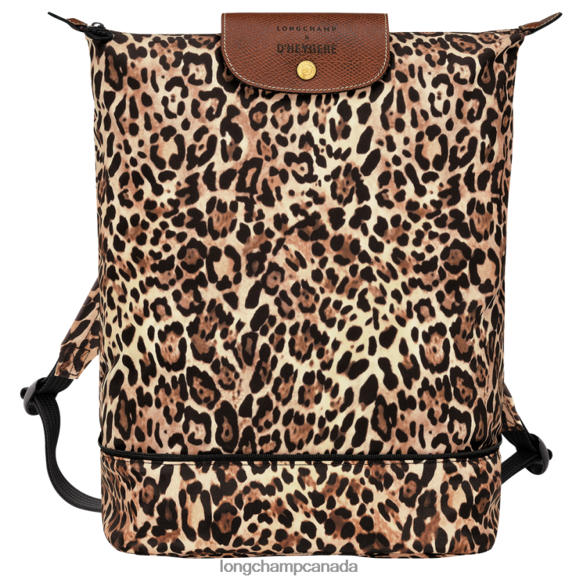 Longchamp X D'heygere Crossbody bag/Backpack Panther print Women Bags 2XXDPB322