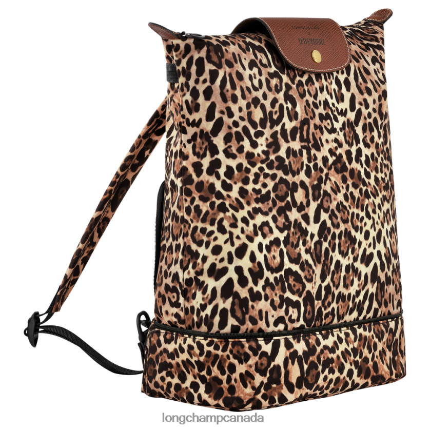 Longchamp X D'heygere Crossbody bag/Backpack Panther print Women Bags 2XXDPB322