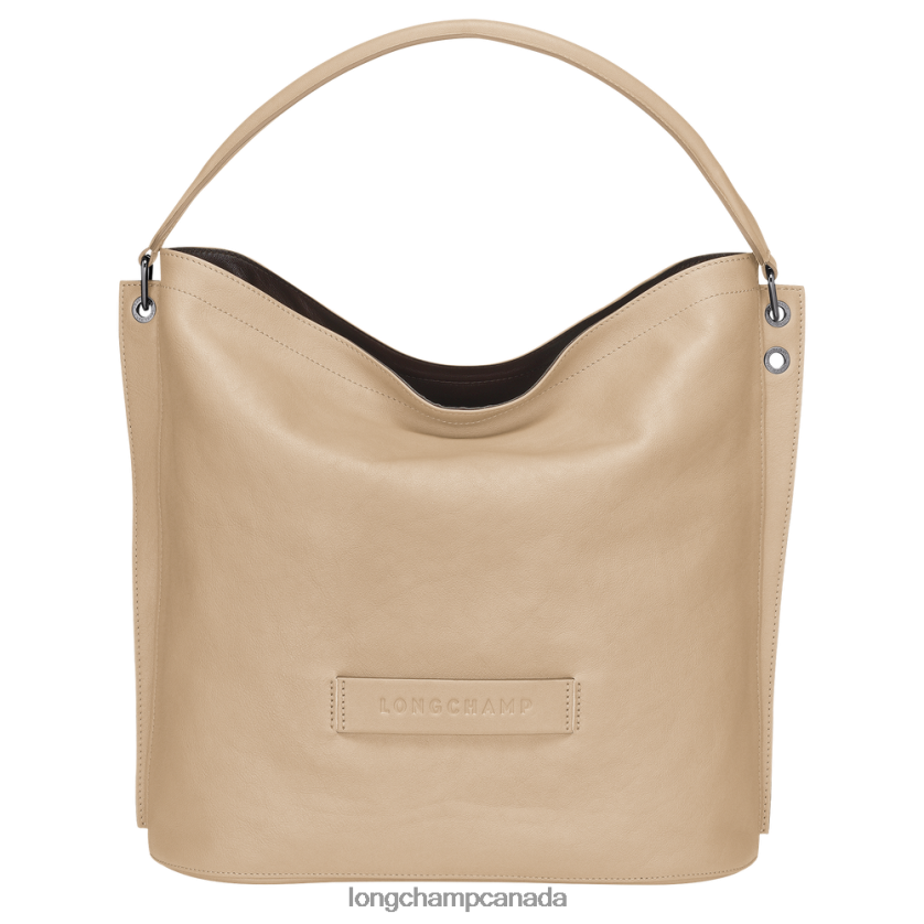 Longchamp 3D Hobo bag Beige Women Bags 2XXDPB399