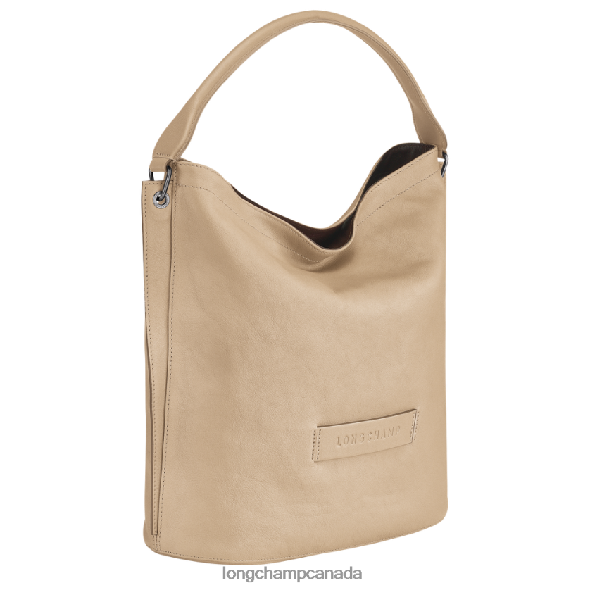 Longchamp 3D Hobo bag Beige Women Bags 2XXDPB399