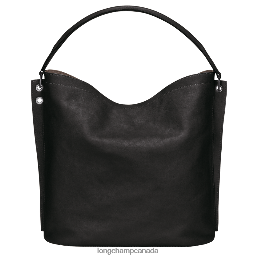 Longchamp 3D Hobo bag Black Women Bags 2XXDPB398