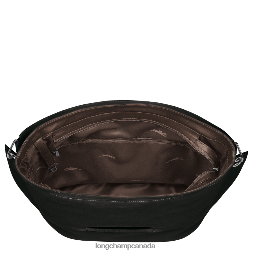 Longchamp 3D Hobo bag Black Women Bags 2XXDPB398