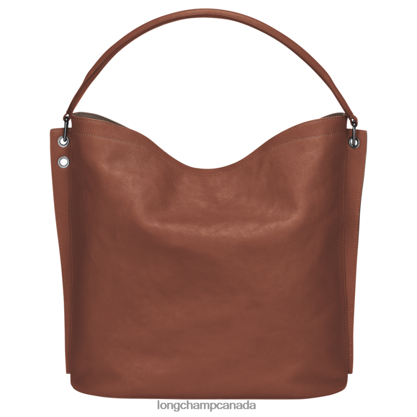 Longchamp 3D Hobo bag Cognac Women Bags 2XXDPB402
