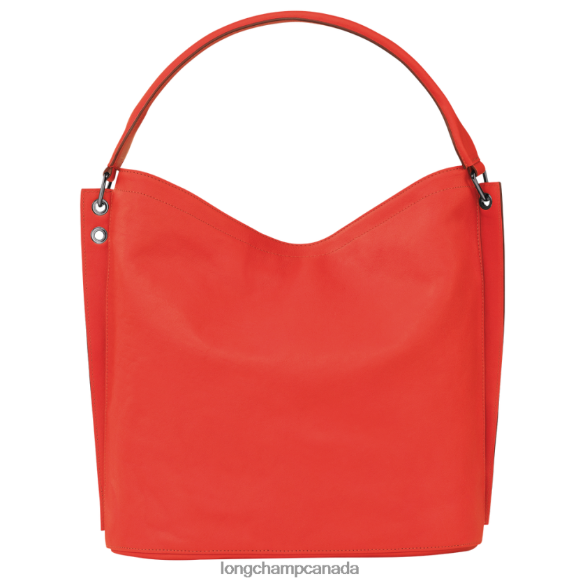 Longchamp 3D Hobo bag Orange Women Bags 2XXDPB401