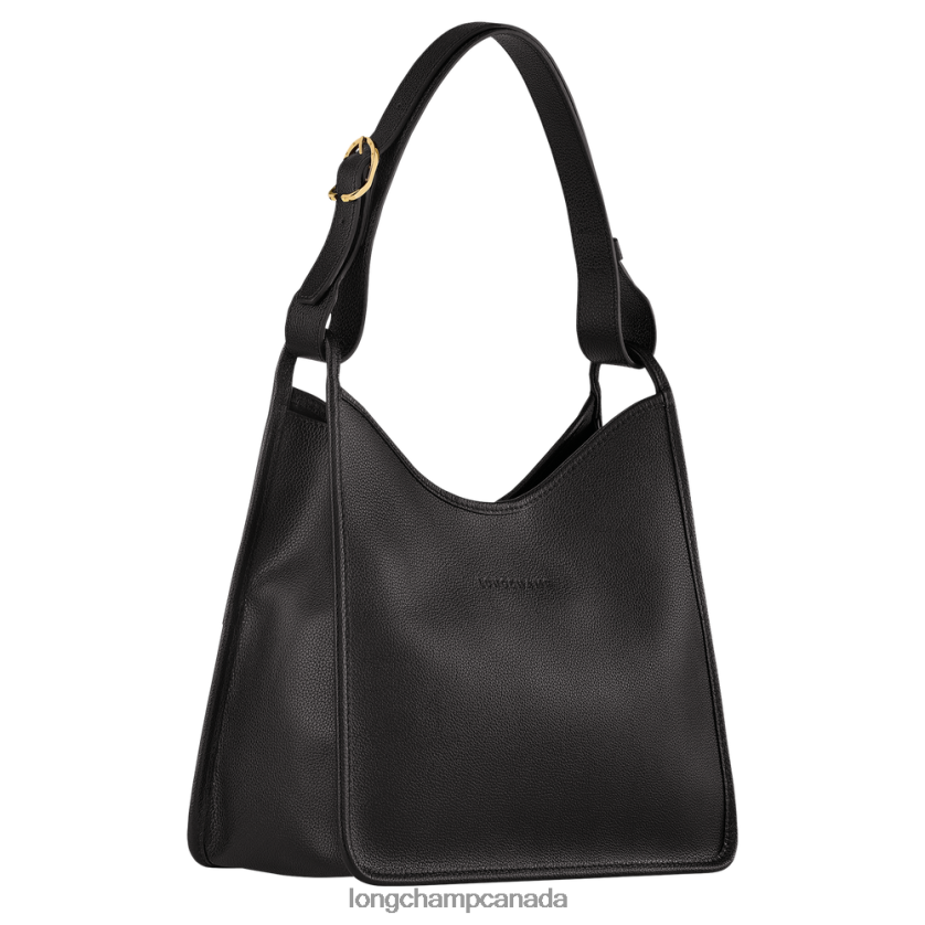 Longchamp Le Foulonne Hobo bag Black Women Bags 2XXDPB388