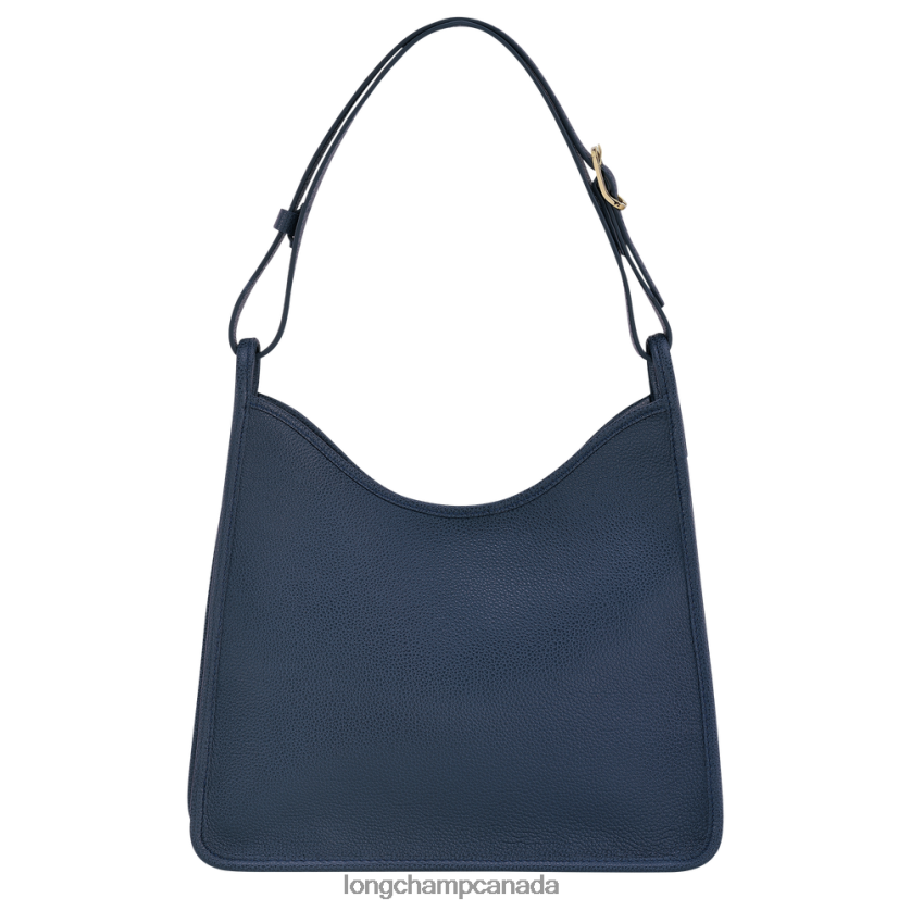Longchamp Le Foulonne Hobo bag Navy Women Bags 2XXDPB391