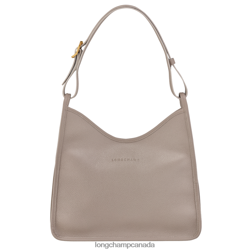 Longchamp Le Foulonne Hobo bag Turtledove Women Bags 2XXDPB390