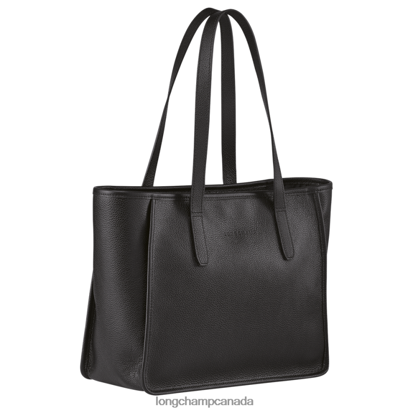 Longchamp Le Foulonne Tote bag Black Women Bags 2XXDPB384