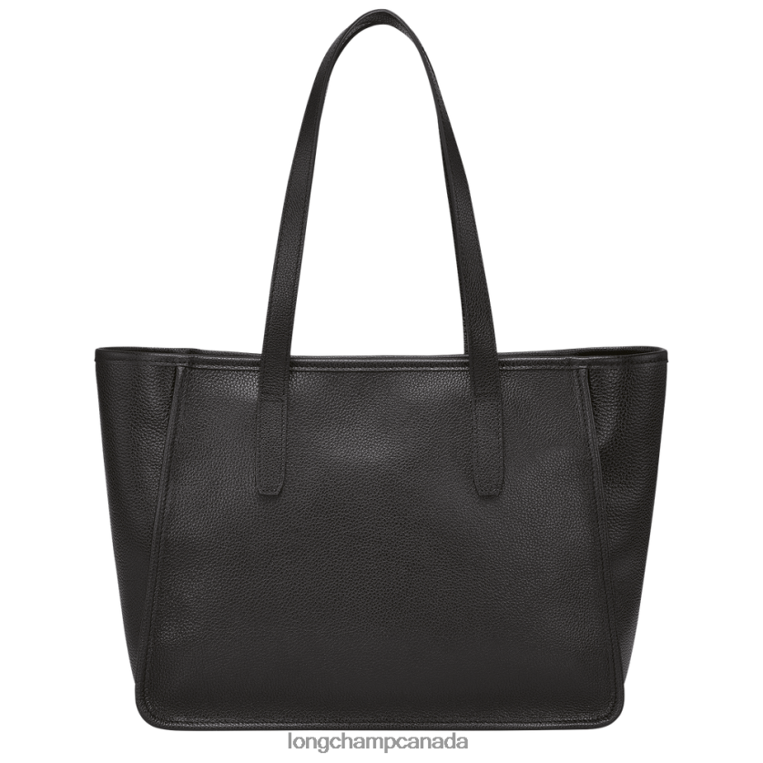 Longchamp Le Foulonne Tote bag Black Women Bags 2XXDPB384