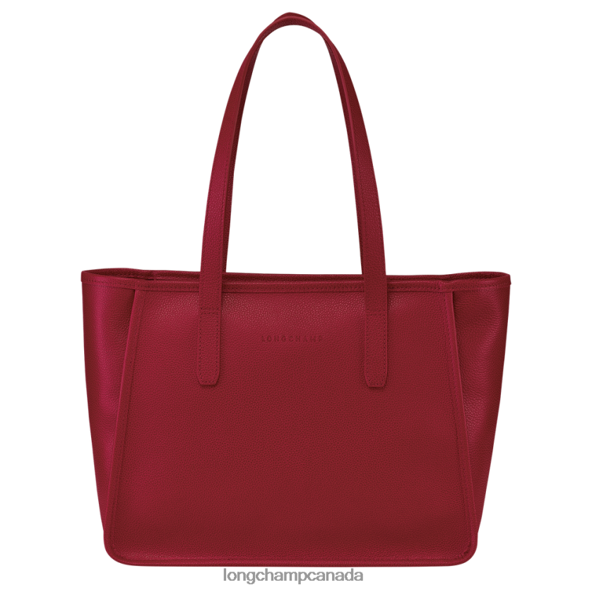 Longchamp Le Foulonne Tote bag Red Women Bags 2XXDPB386