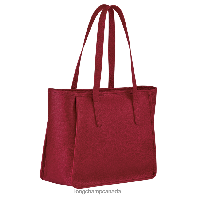 Longchamp Le Foulonne Tote bag Red Women Bags 2XXDPB386