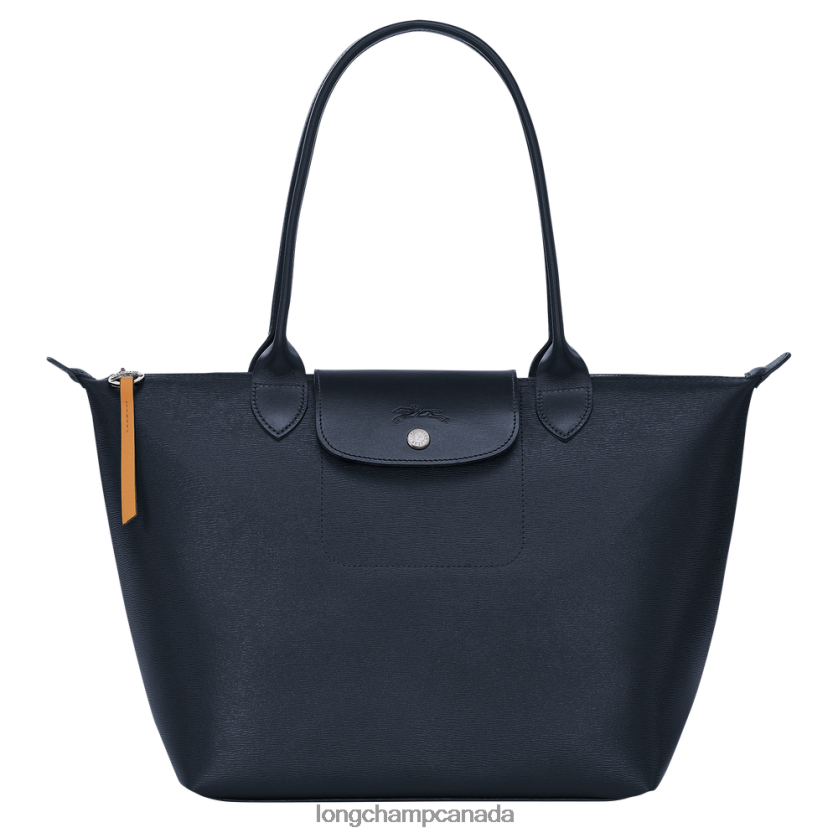 Longchamp Le Pliage City Tote bag Navy Women Bags 2XXDPB355