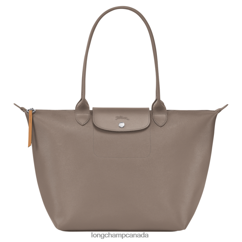 Longchamp Le Pliage City Tote bag Taupe Women Bags 2XXDPB349