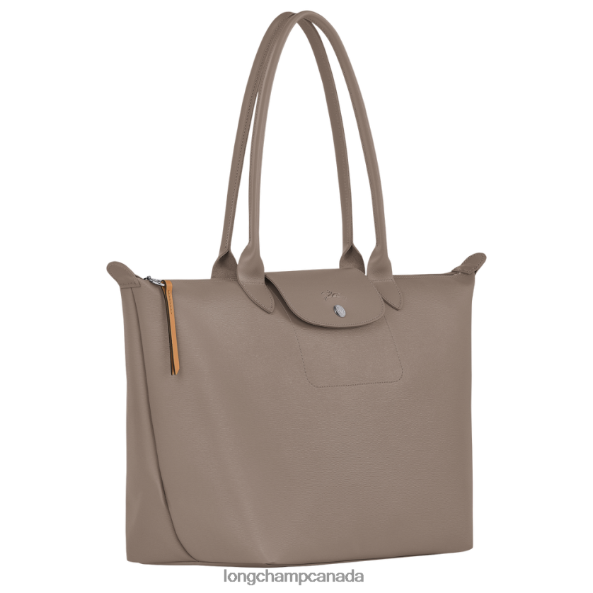Longchamp Le Pliage City Tote bag Taupe Women Bags 2XXDPB349