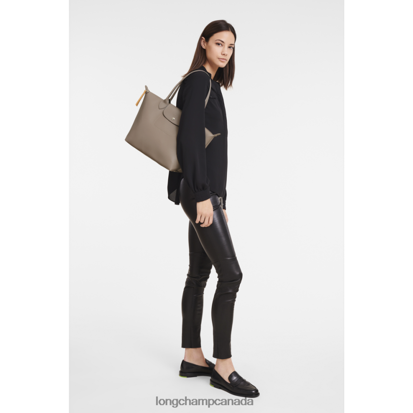 Longchamp Le Pliage City Tote bag Taupe Women Bags 2XXDPB353