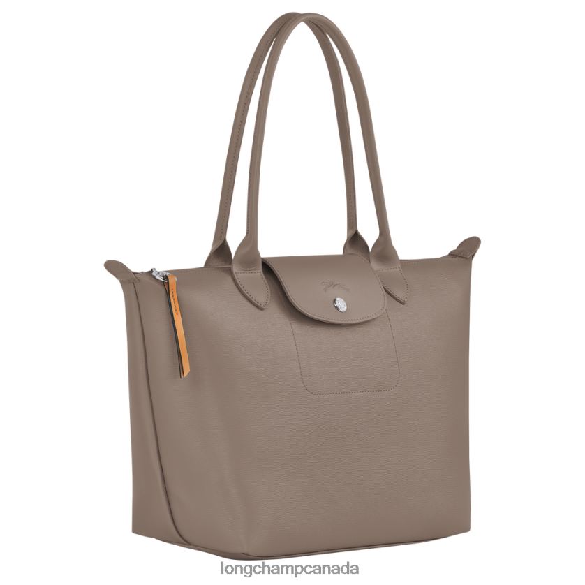 Longchamp Le Pliage City Tote bag Taupe Women Bags 2XXDPB353