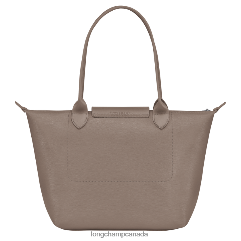 Longchamp Le Pliage City Tote bag Taupe Women Bags 2XXDPB353