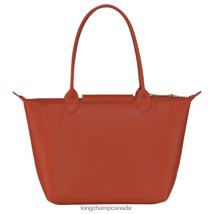 Longchamp Le Pliage City Tote bag Terracotta Women Bags 2XXDPB354