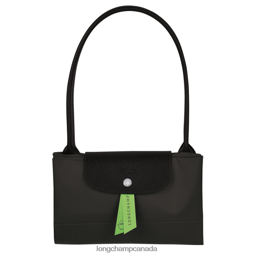 Longchamp Le Pliage Green Tote bag Black Women Bags 2XXDPB30