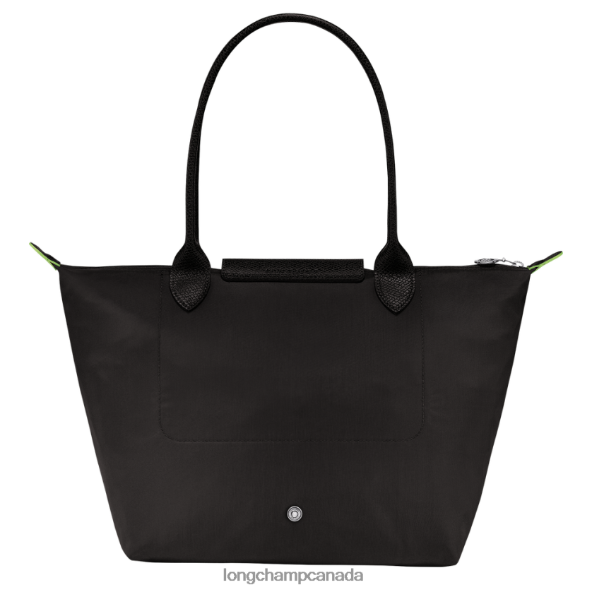 Longchamp Le Pliage Green Tote bag Black Women Bags 2XXDPB409