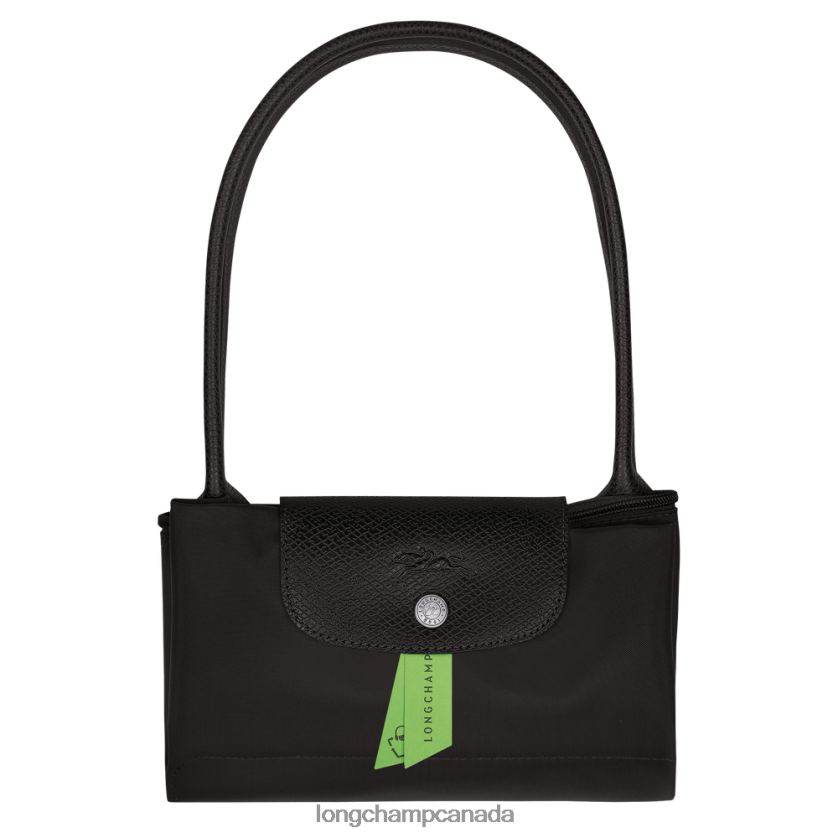 Longchamp Le Pliage Green Tote bag Black Women Bags 2XXDPB409