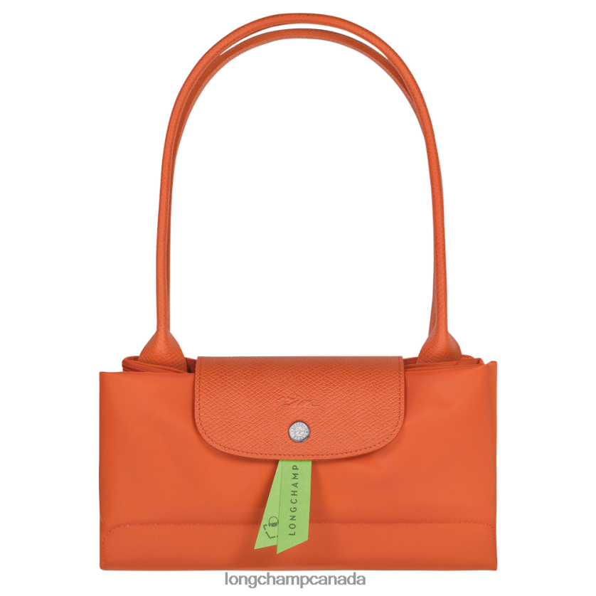 Longchamp Le Pliage Green Tote bag Carot Women Bags 2XXDPB407