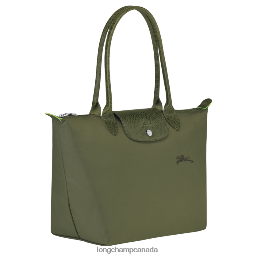 Longchamp Le Pliage Green Tote bag Forest Women Bags 2XXDPB29