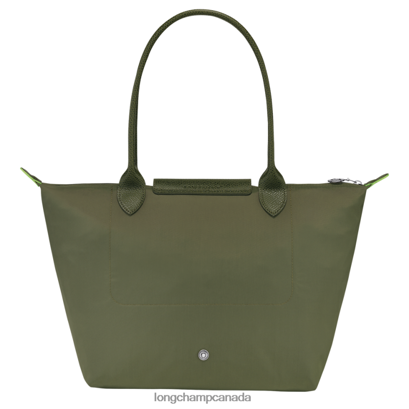 Longchamp Le Pliage Green Tote bag Forest Women Bags 2XXDPB29